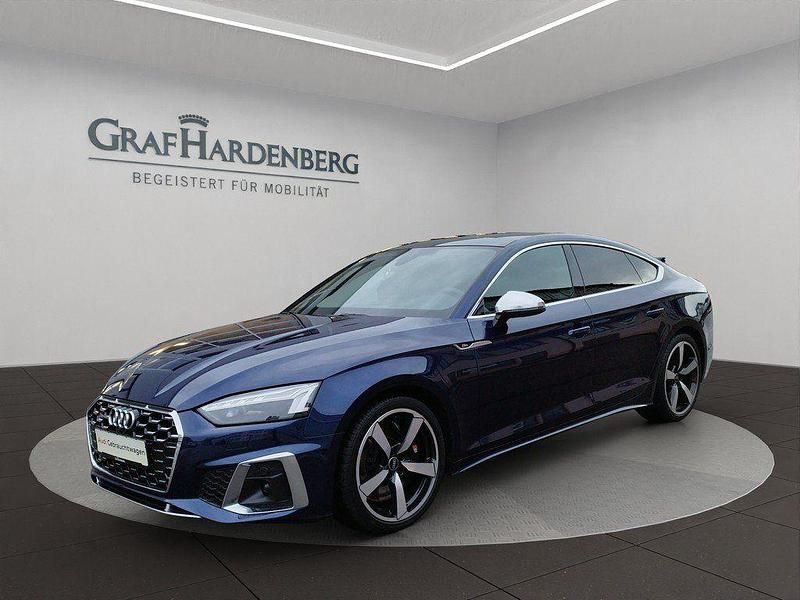 Gebraucht Audi S5 Sportback Ambiente 341 PS (250 kW) 2022 Navarrablau metallic Kleinwagen