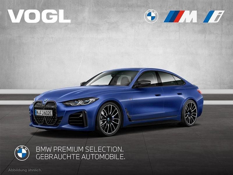 M portimao blau Gebraucht 2022 BMW i4 Performance Limousine | 44.770 € (Fairer Preis) - Bild 1/4