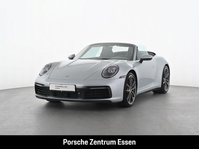 Dolomitsilbermetallic Gebraucht 2021 Porsche 911 Carrera 4S Cabriolet Cabrio | 139.900 € (Fairer Preis) - Bild 1/4
