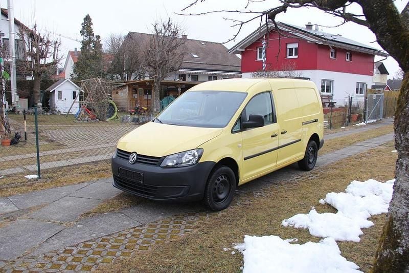 Gebraucht VW Caddy Maxi 110 PS (80 kW) 2015 Gelb Van / Kleinbus