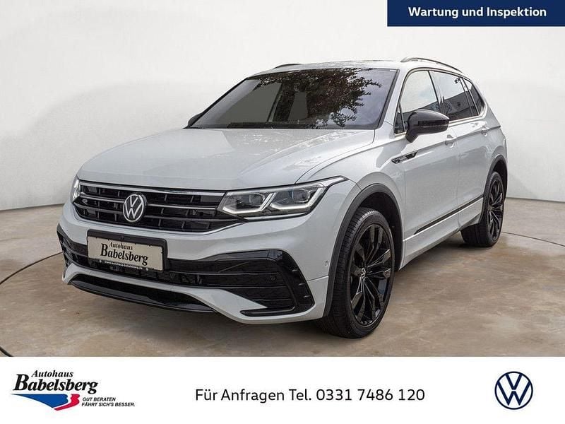 Weiß Gebraucht 2024 VW Tiguan Allspace R-line SUV | 52.970 € - Bild 1/4