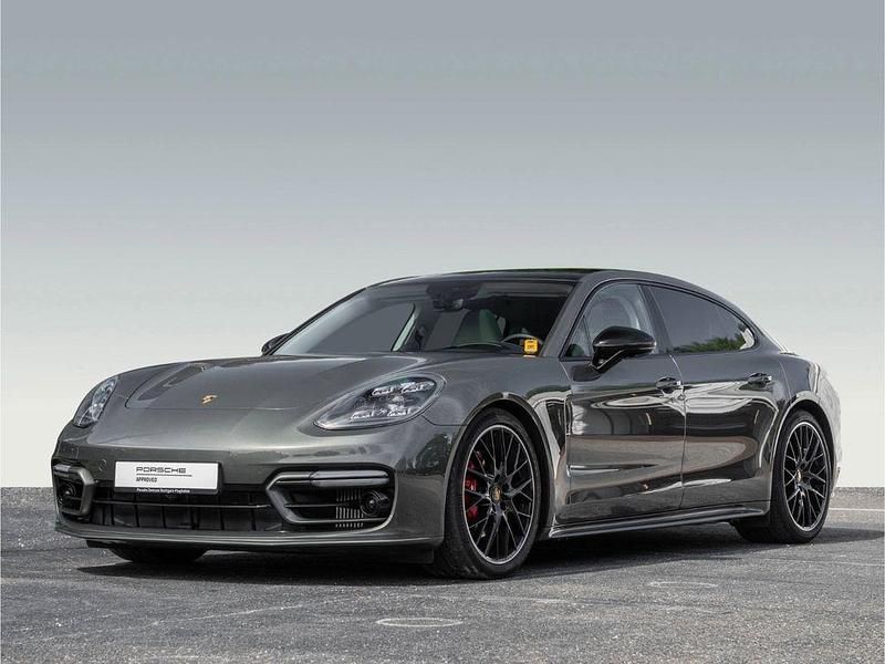 Grün Gebraucht 2022 Porsche Panamera 4S Sport Limousine | 94.900 € - Bild 1/4