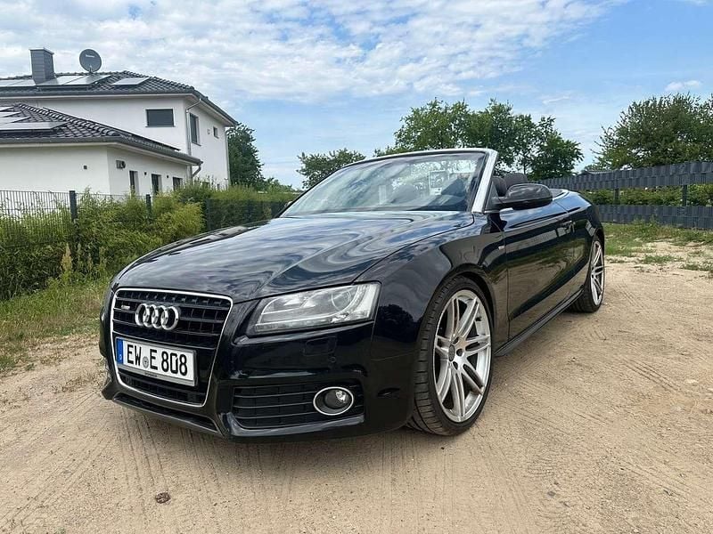 Schwarz Gebraucht 2010 Audi A5 Cabriolet Comfort Cabrio | 8.900 € (Fairer Preis) - Bild 1/4
