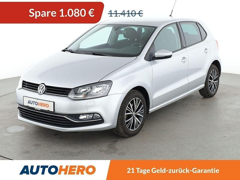 Silber Gebraucht 2016 VW Polo Allstar Kleinwagen | 10.070 € (Fairer Preis) - Bild 1/3