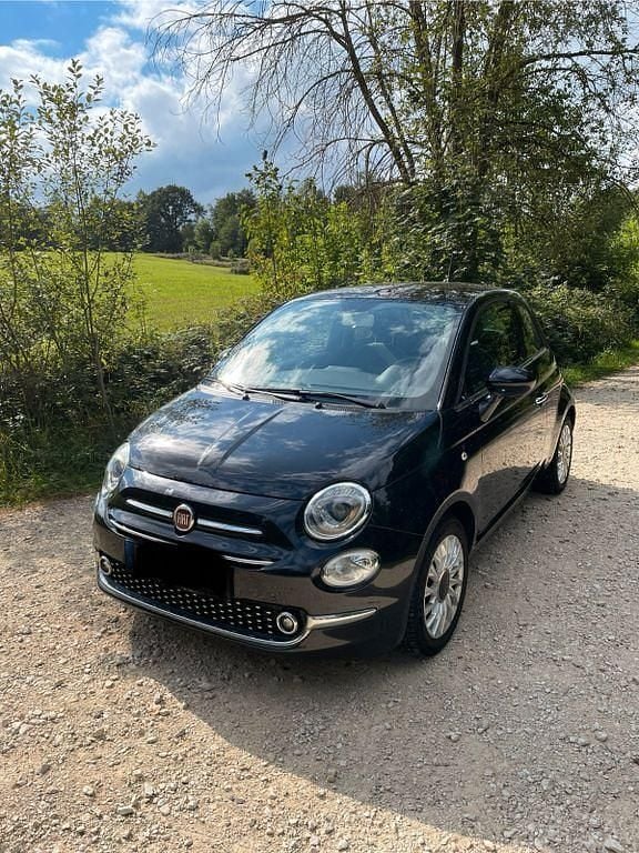 Schwarz Gebraucht 2016 Fiat 500 Lounge Kleinwagen | 9.000 € (Etwas zu teuer) - Bild 1/4