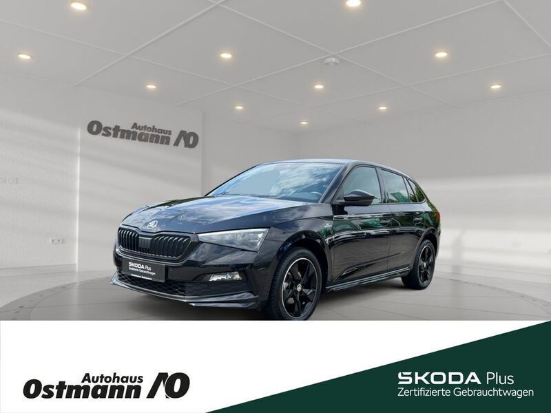 Schwarzmagic perleffekt Gebraucht 2022 Skoda Scala Monte Carlo Kleinwagen | 23.980 € - Bild 1/4