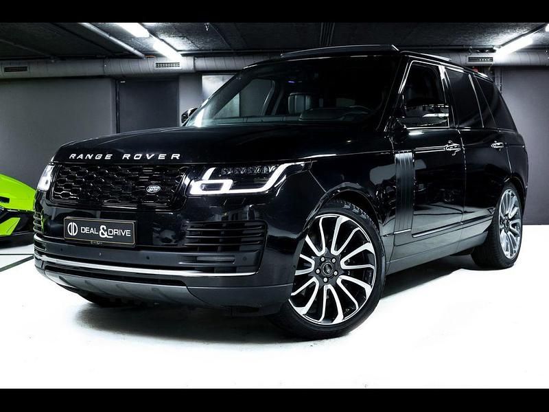 Schwarz Gebraucht 2019 Land Rover Range Rover Autobiography SUV | 62.999 € (Etwas zu teuer) - Bild 1/4