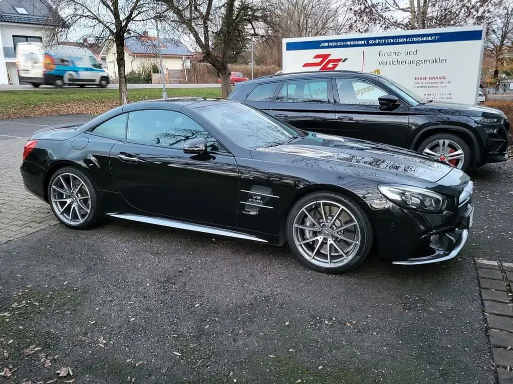 Gebraucht Mercedes SL63 AMG AMG 571 PS (419 kW) 2018 Schwarz Cabrio