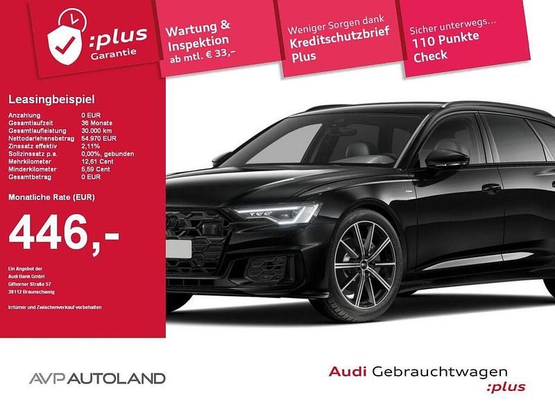 Mythosschwarz Gebraucht 2025 Audi A6 S-Line Kombi | 54.970 € (Guter Preis) - Bild 1/4