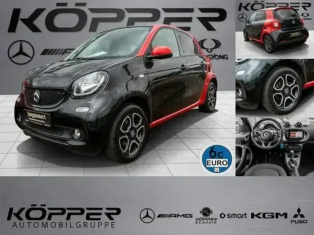 Usata Smart ForFour 90 CV (66 kW) 2019 Nero Utilitaria
