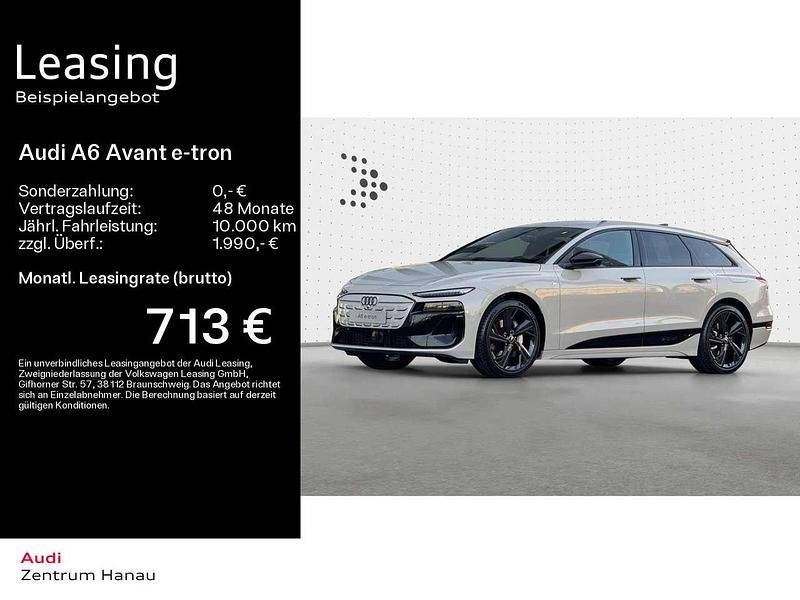 Neu Audi A6 e-tron S-Line 269 kW (367 PS) 2026 Siambeige metallic Kombi