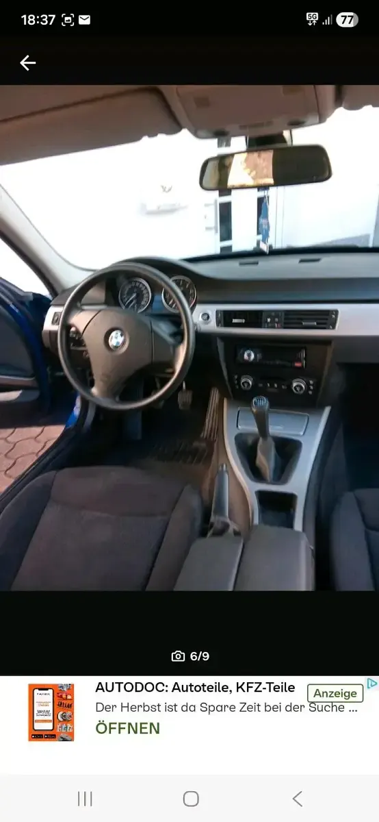 Gebraucht BMW 325 218 PS (160 kW) 2008 Blau Limousine