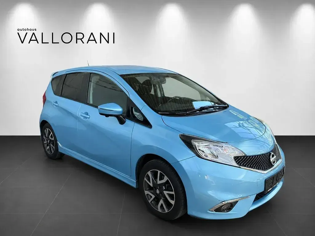 Gebraucht Nissan Note Tekna 98 PS (72 kW) 2016 Blau Kleinwagen