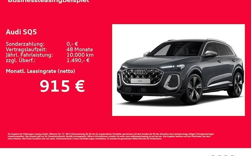 Neu Audi SQ5 Ambiente 367 PS (269 kW) 2026 Grau SUV