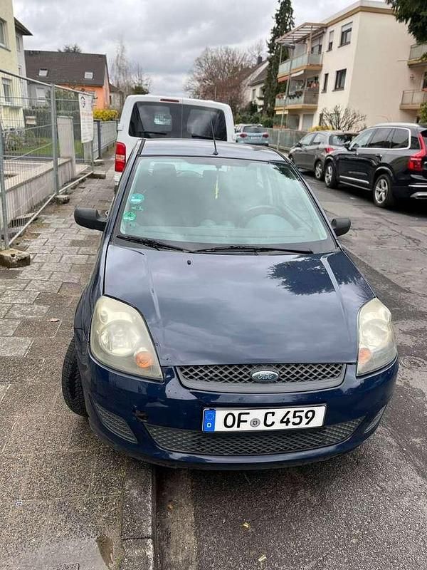Gebraucht Ford Fiesta 60 PS (44 kW) 2007 Blau Kleinwagen