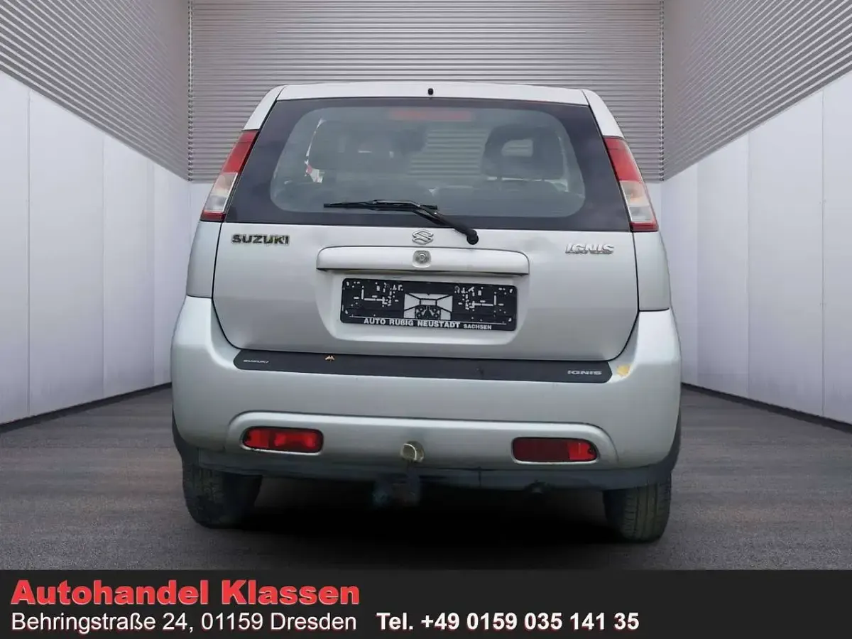 Gebraucht Suzuki Ignis 83 PS (61 kW) 2002 Silber Kleinwagen