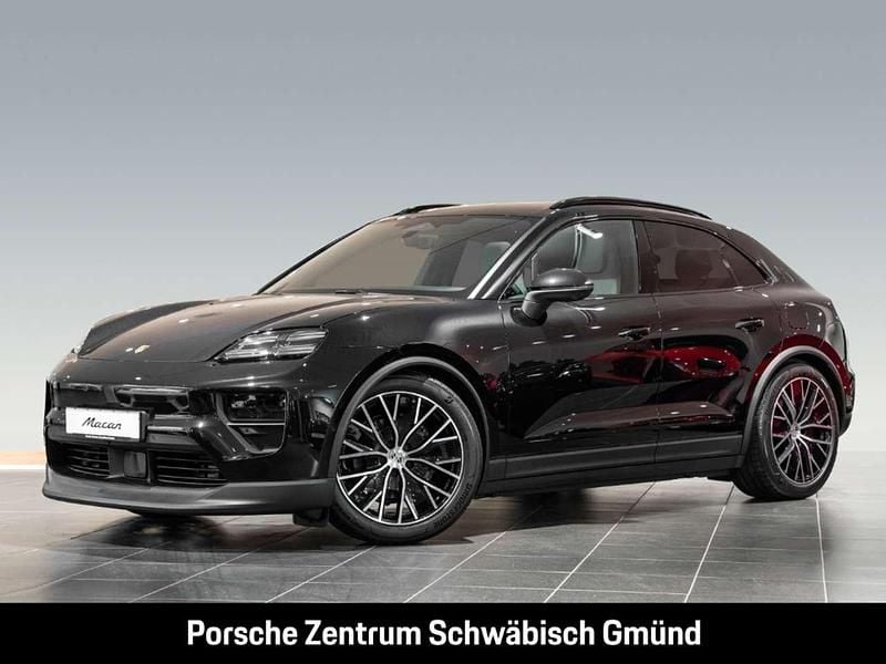 Tiefschwarzmetallic Gebraucht 2025 Porsche Macan SUV | 89.880 € (Superpreis) - Bild 1/4