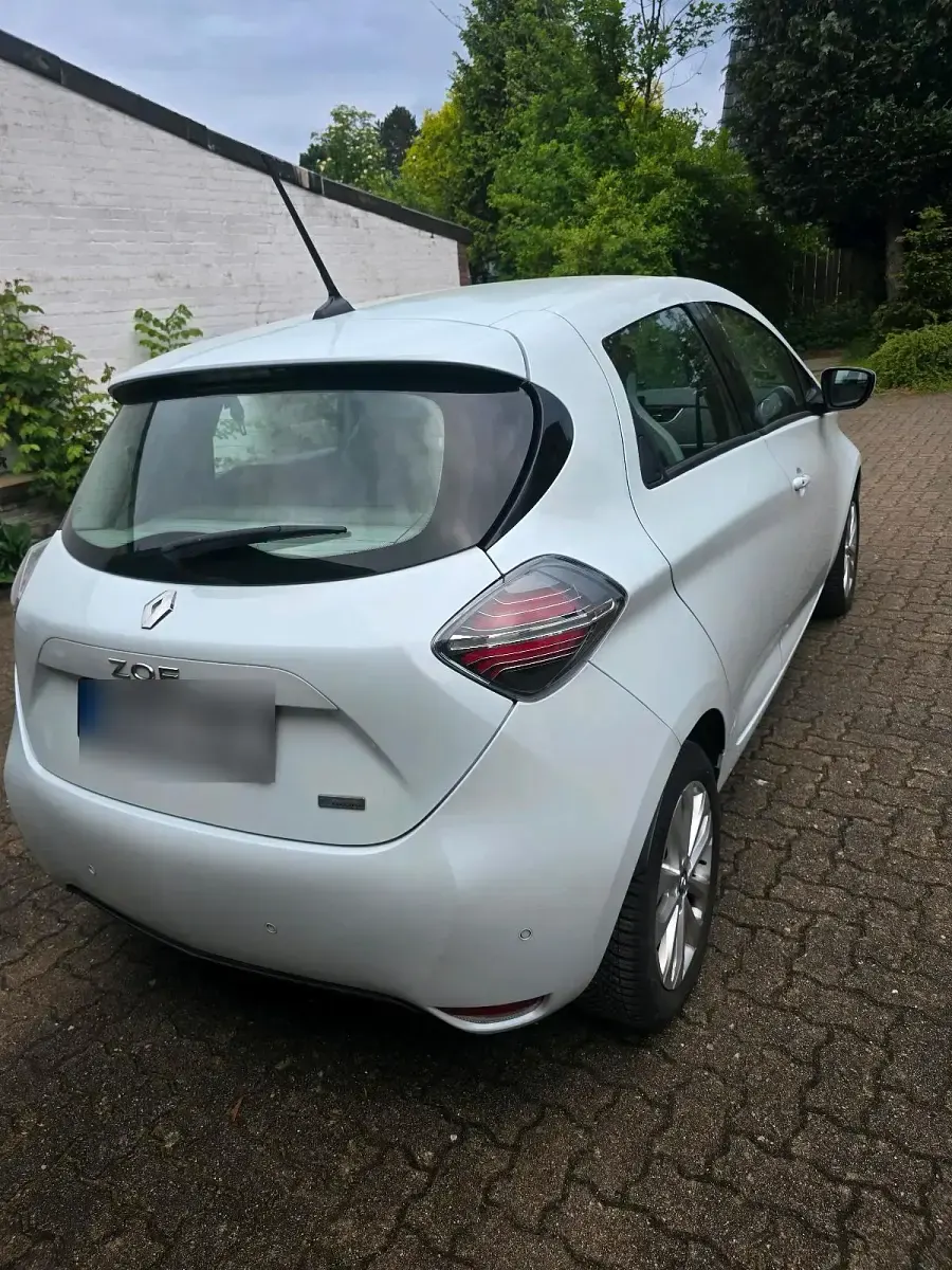 Usata Renault Zoe Experience 99 kW (135 CV) 2019 Bianco Utilitaria