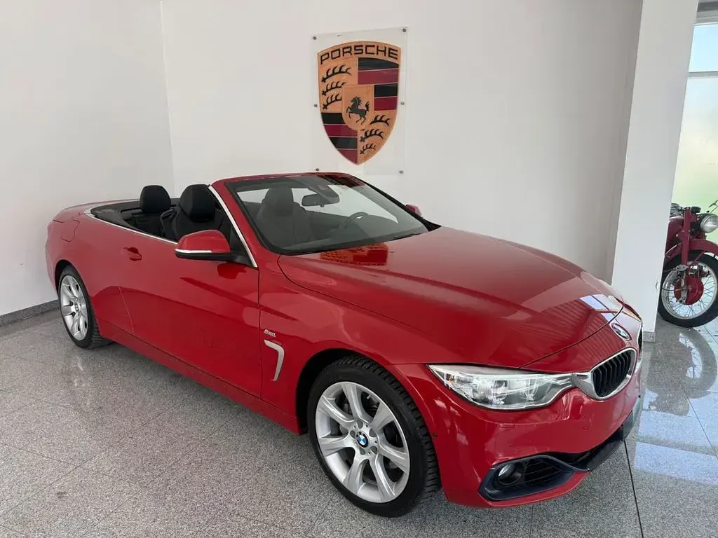 Gebraucht BMW 435 Sport Line 313 PS (230 kW) 2016 Rot Cabrio