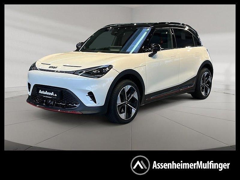 Weiss digital white Gebraucht 2023 Smart #1 Brabus SUV | 29.822 € (Guter Preis) - Bild 1/4