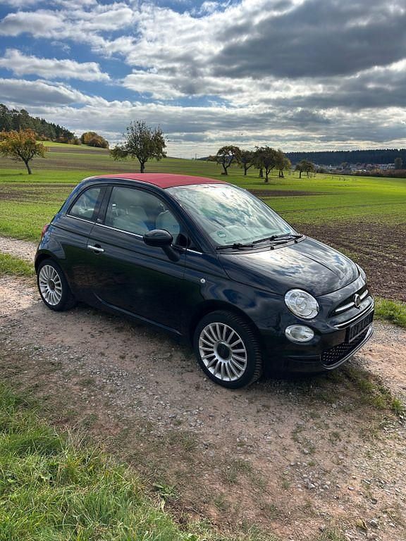 Schwarz Gebraucht 2018 Fiat 500C Lounge Cabrio | 10.200 € (Superpreis) - Bild 1/4