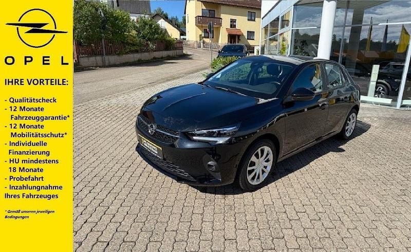 Schwarz Gebraucht 2022 Opel Corsa-e Edition Kleinwagen | 16.790 € (Fairer Preis) - Bild 1/4