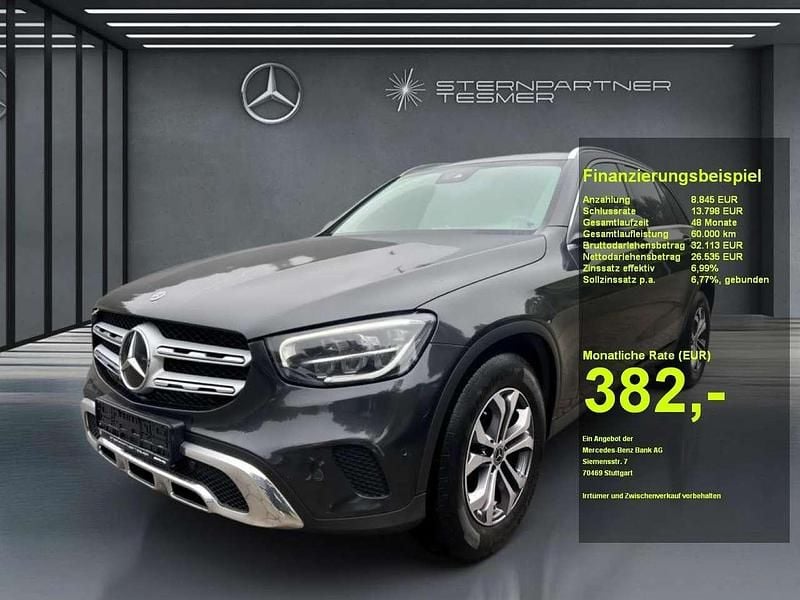 Grau Gebraucht 2022 Mercedes GLC220 SUV | 35.190 € (Superpreis) - Bild 1/3