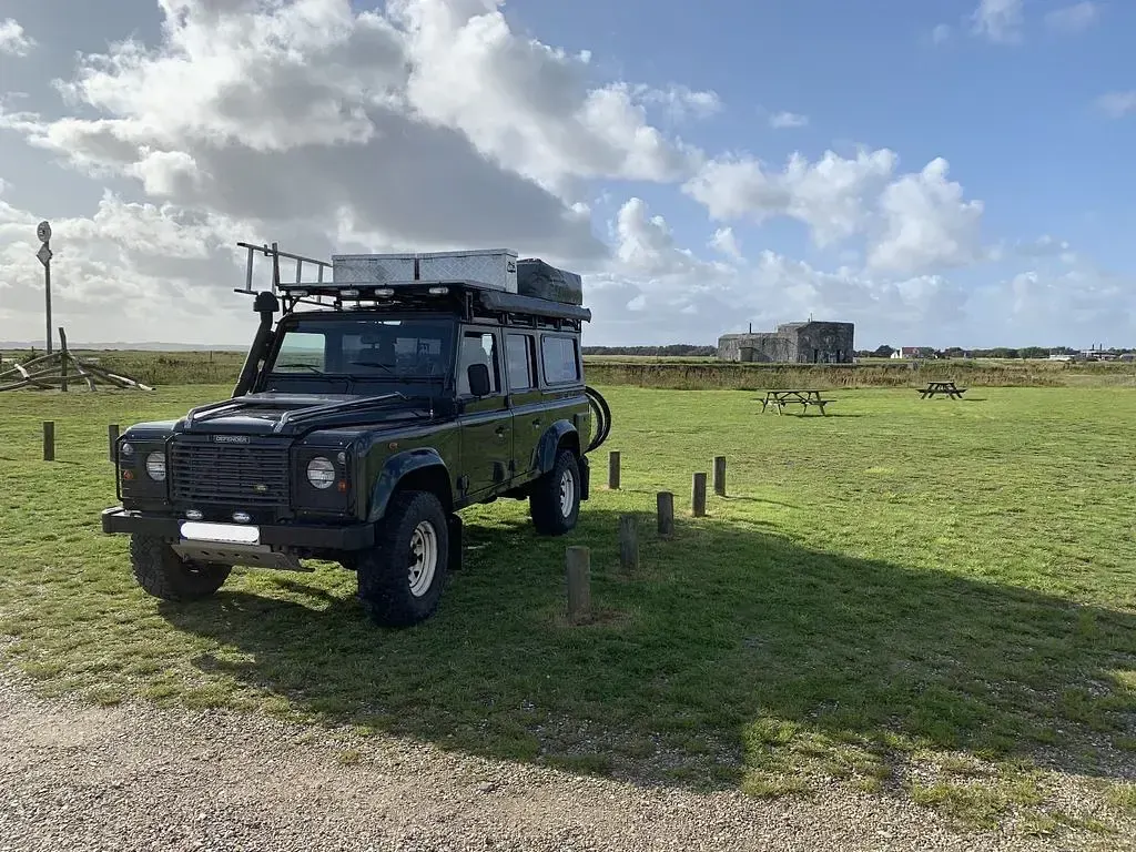 Gebraucht Land Rover Defender 122 PS (89 kW) 2004 Grün SUV