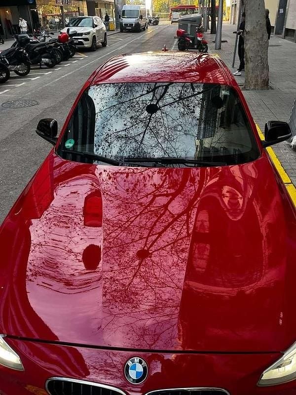 Rot Gebraucht 2012 BMW 120 Sport Line Kleinwagen | 7.990 € (Superpreis) - Bild 1/4