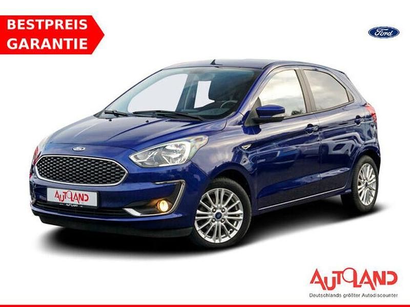 Indic blau metallic (metallic) Gebraucht 2020 Ford Ka Kleinwagen | 10.990 € (Fairer Preis) - Bild 1/4