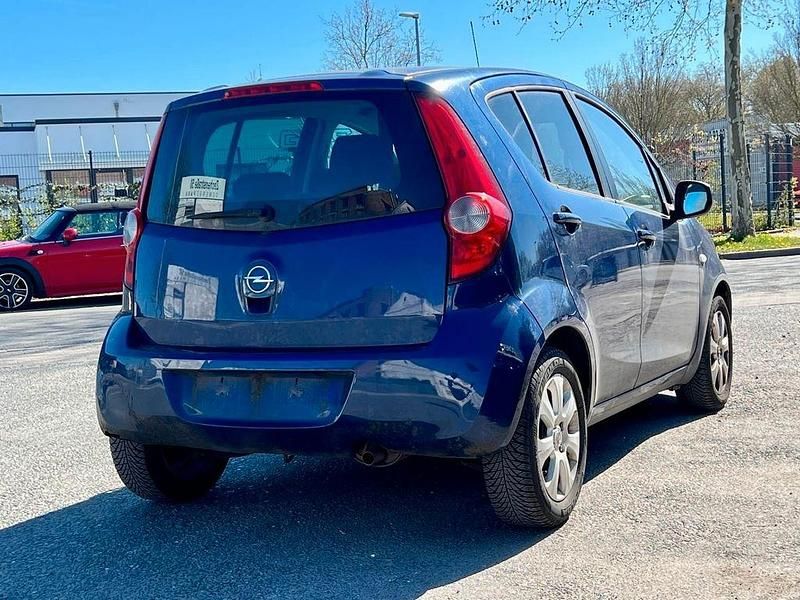 Gebraucht Opel Agila Edition 86 PS (63 kW) 2008 Blau Kleinwagen