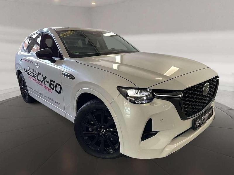 Rhodium white Gebraucht 2023 Mazda CX-60 Homura-Line SUV | 46.990 € (Etwas zu teuer) - Bild 1/4