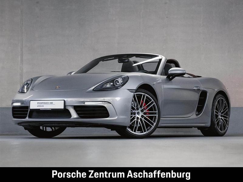 Gtsilbermetallic Gebraucht 2017 Porsche 718 Boxster S Cabrio | 69.900 € (Teuer) - Bild 1/4