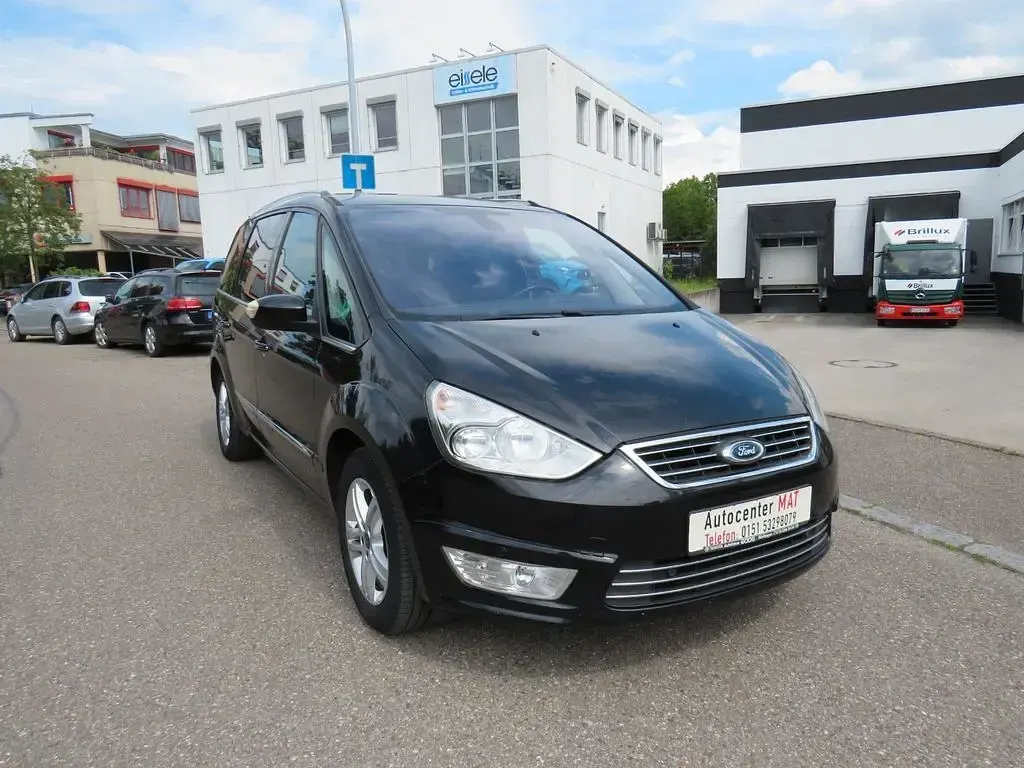 Gebraucht Ford Galaxy Titanium 163 PS (119 kW) 2011 Schwarz Van / Kleinbus