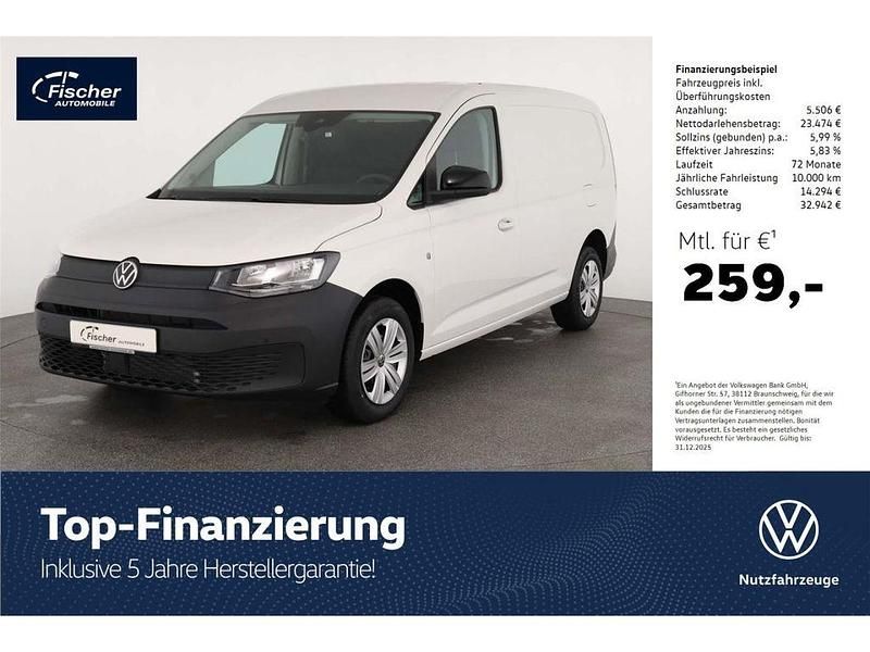 Weiss Gebraucht 2025 VW Caddy Maxi Van / Kleinbus | 28.980 € (Guter Preis) - Bild 1/4