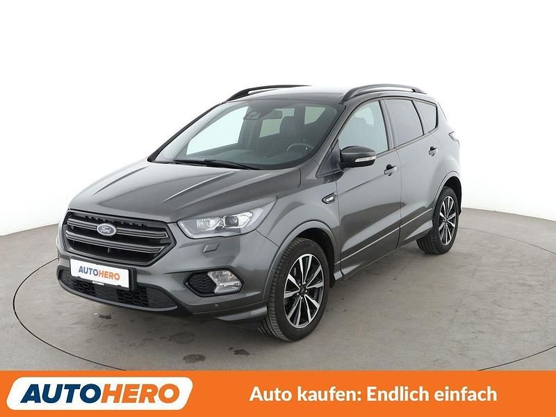Grau Gebraucht 2019 Ford Kuga ST-Line SUV | 18.750 € (Etwas zu teuer) - Bild 1/3