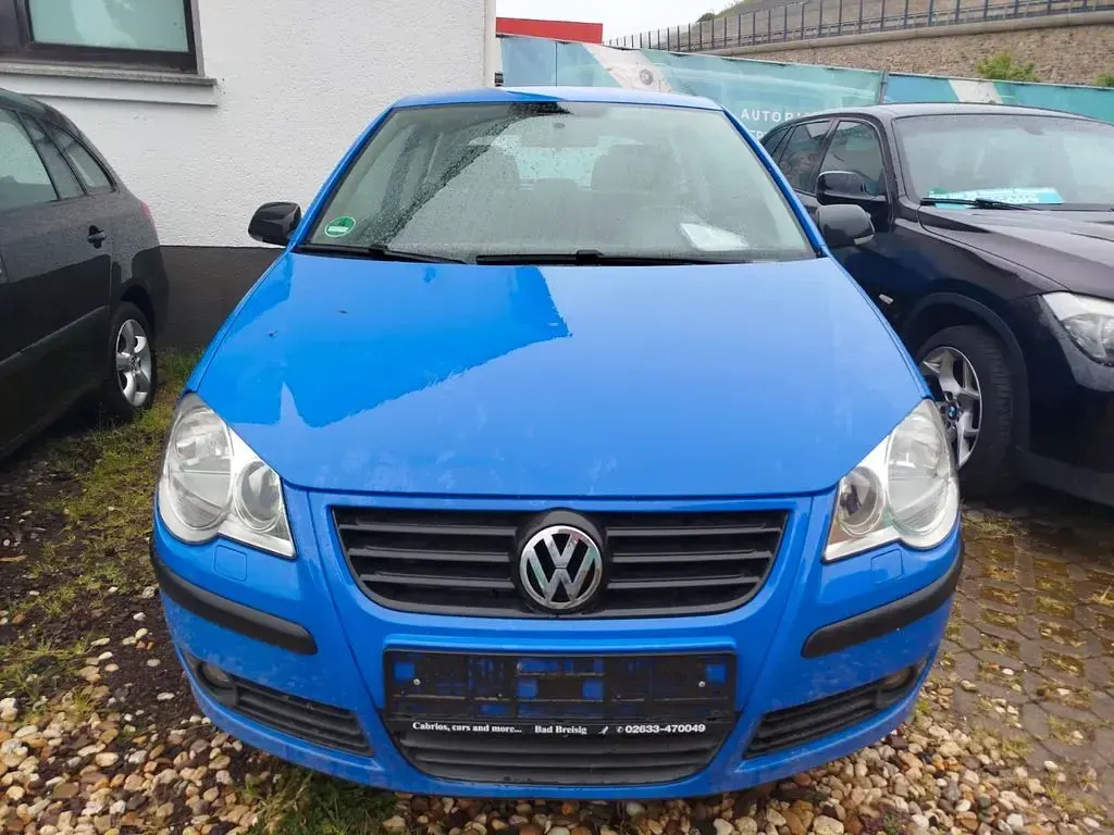 Usata VW Polo 54 CV (39 kW) 2007 Blu Utilitaria