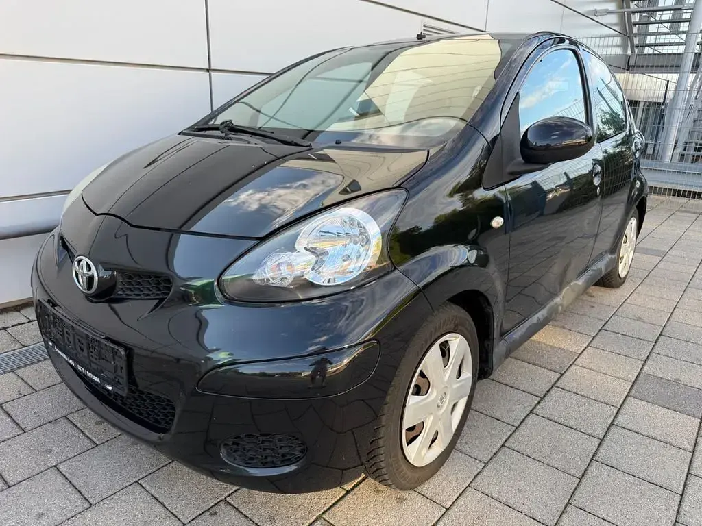 Gebraucht Toyota Aygo Cool 68 PS (50 kW) 2009 Schwarz Kleinwagen
