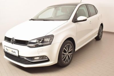 Weiß metallic Gebraucht 2016 VW Polo Allstar Limousine | 12.876 € (Etwas zu teuer) - Bild 1/4