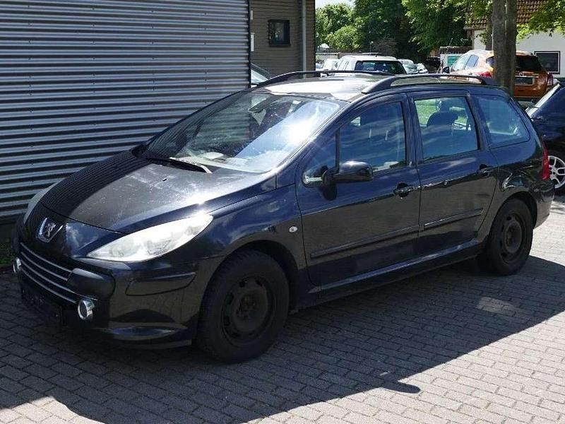 Schwarz Gebraucht 2006 Peugeot 307 Kombi | 690 € (Superpreis) - Bild 1/4