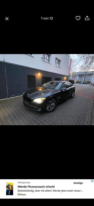 Gebraucht BMW 730 245 PS (180 kW) 2010 Grau Limousine