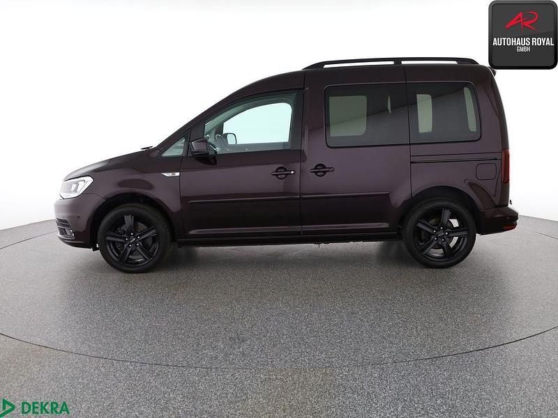 Gebraucht VW Caddy Comfortline 131 PS (96 kW) 2020 Black berry Van / Kleinbus
