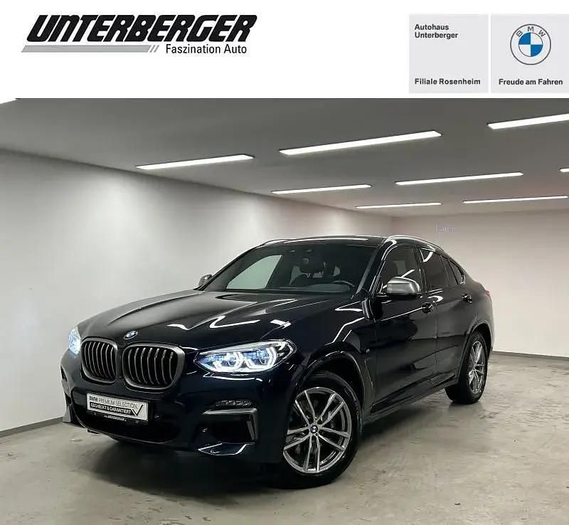 M carbonschwarz Gebraucht 2021 BMW X4 Efficient Dynamics SUV | 49.850 € (Fairer Preis) - Bild 1/4