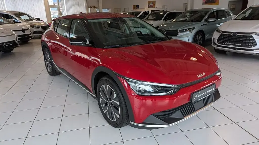 Gebraucht Kia EV6 167 kW (228 PS) 2022 Runway red SUV
