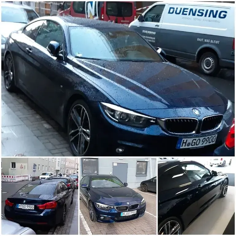 Gebraucht BMW 420 M Sport 184 PS (135 kW) 2017 Blau Coupé