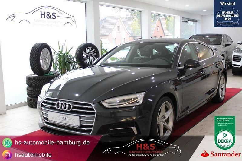 Grau Gebraucht 2019 Audi A5 Sportback Sport Kleinwagen | 24.490 € (Guter Preis) - Bild 1/4