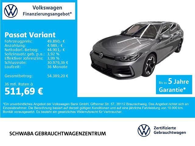 Diabasgrau metallic Gebraucht 2025 VW Passat R-line Kombi | 49.890 € (Fairer Preis) - Bild 1/4