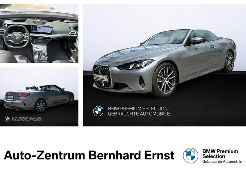 Schwarz Gebraucht 2024 BMW 420 Comfort Edition Cabrio | 49.800 € (Teuer) - Bild 1/4