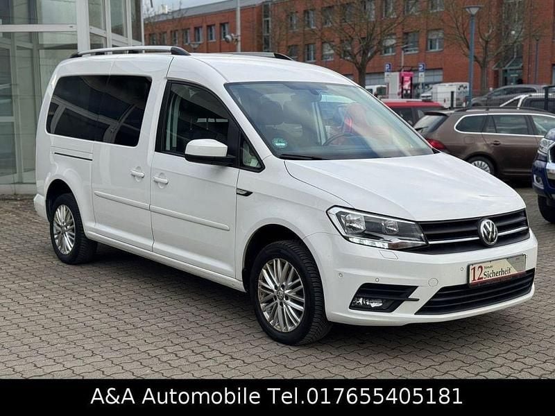 Gebraucht VW Caddy Maxi 102 PS (75 kW) 2019 Weiß Van / Kleinbus