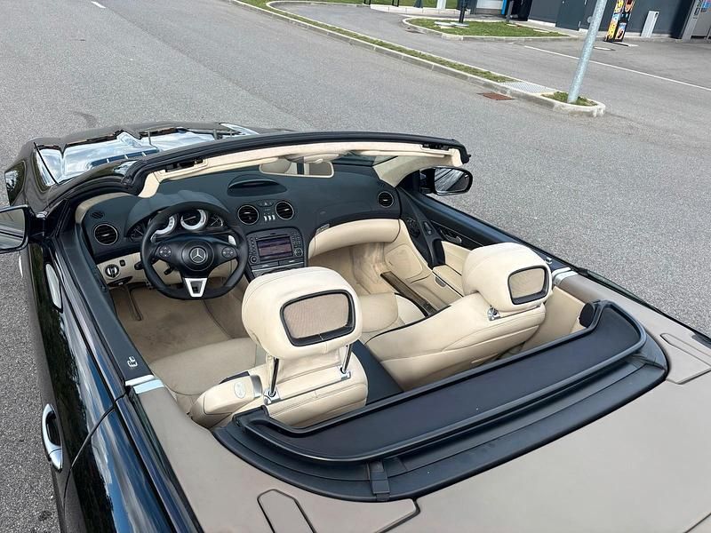 Schwarz Gebraucht 2008 Mercedes SL500 Cabrio | 29.999 € (Superpreis) - Bild 1/4